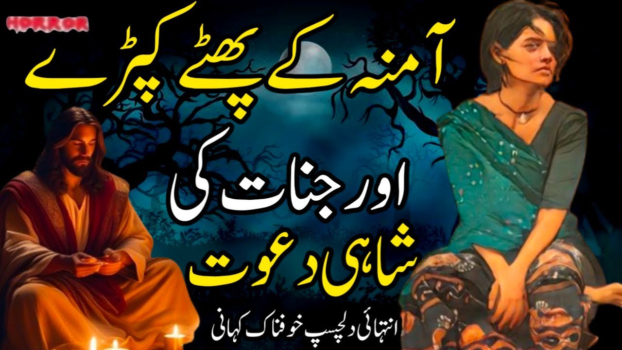 Amna K Phatey Kapray Aur Jinnat Ki Shahi Dawat |Dilchasp Khofnak Kahani