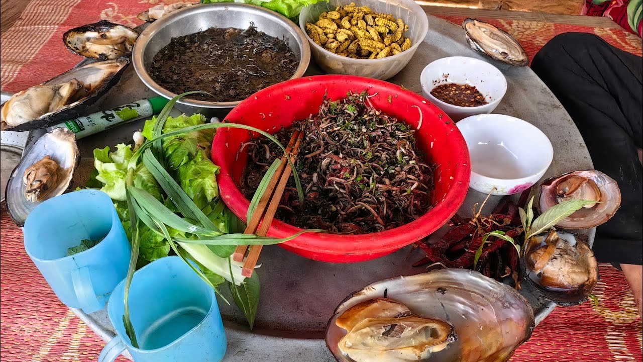 Chơ ngoài, côn trùng đào gỏi. Tộc tv