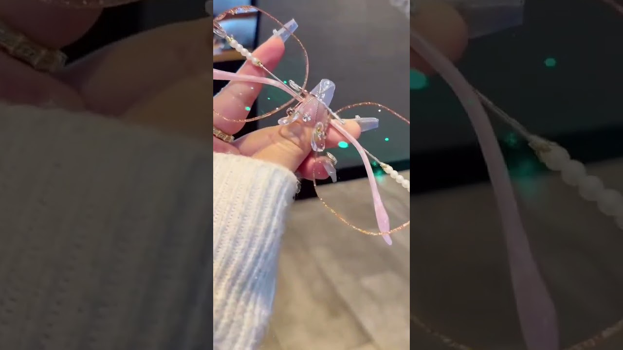 🤎RIMLESS GLASSES | FASHION TRENDY | GRADIENT LENSES | ZINFF OPTICAL #america #usa #glasses #haul #uk