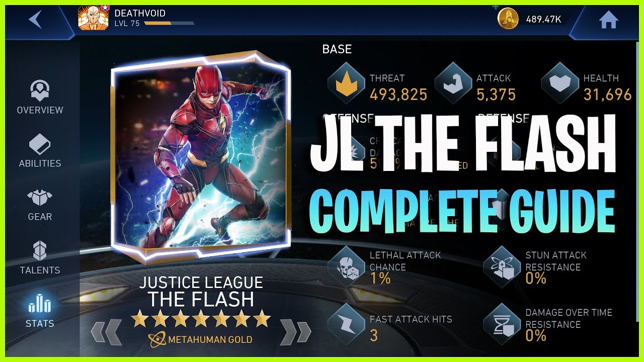 Injustice 2 Mobile | Полное руководство | Лига справедливости | Флэш | Руководство по персонажам