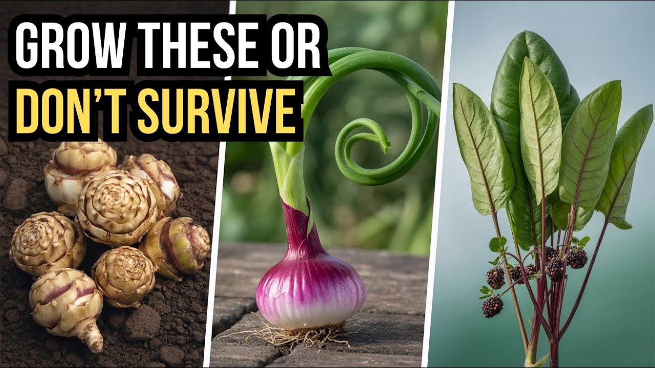 16 Survival Garden Crops for Food Security | Small Space Growing for Families