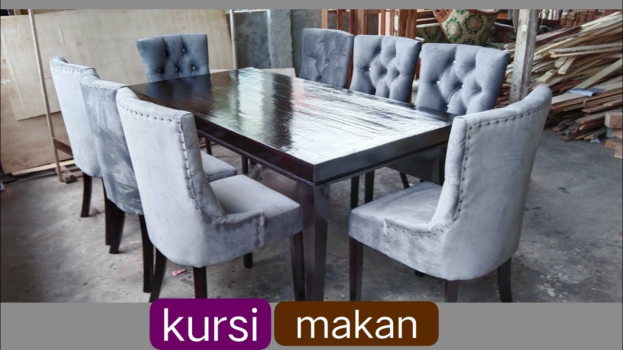 CARA MEMBUAT KURSI MAKAN