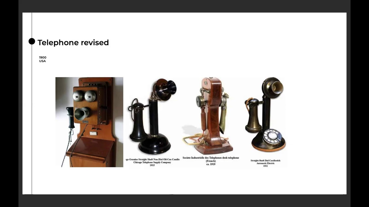 Short History of the Telephone