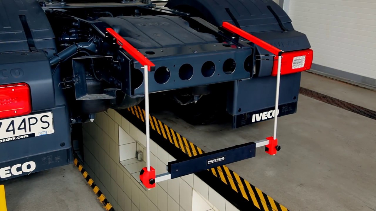 HERKULES "TRUCK-EXAM™" system pomiaru geometrii kół, osi i ram pojazdów użytkowych