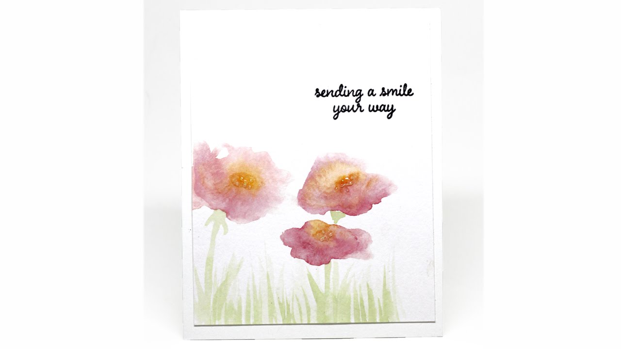 Freeform Watercolor Flowers in Minutes