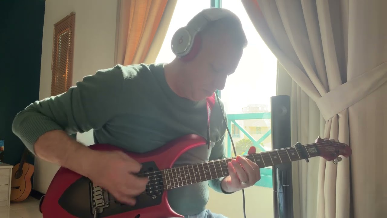 Iron Maiden The Wickerman riff on Sterling Maj100