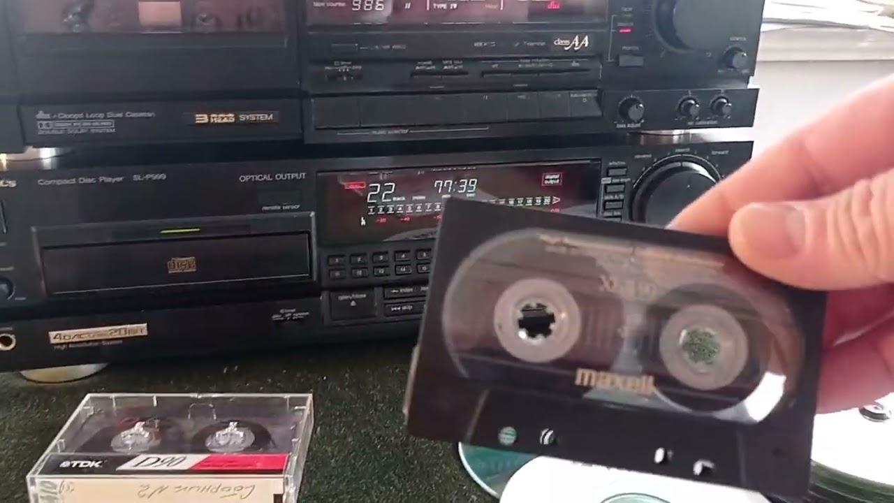 Technics SL-P999 & Technics RS-B905 demo 24.03.23