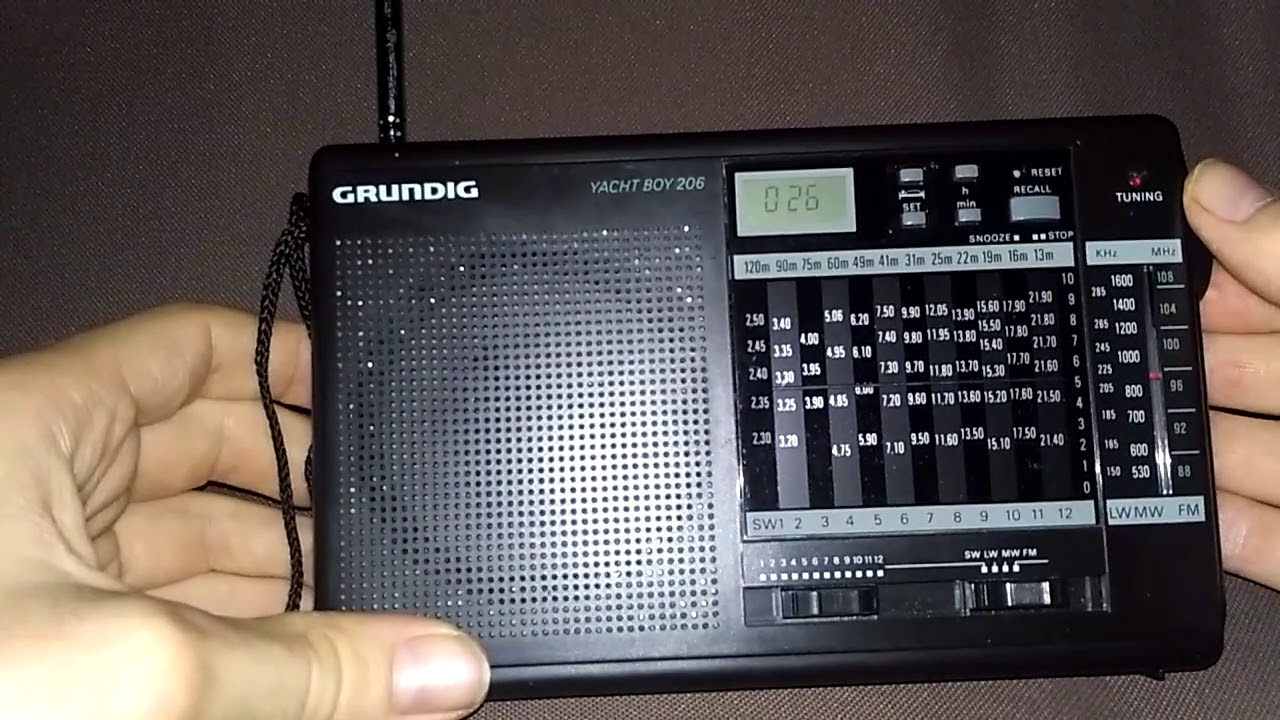 Grundig Yacht Boy 206 Обзор диапазонов радиоприемника