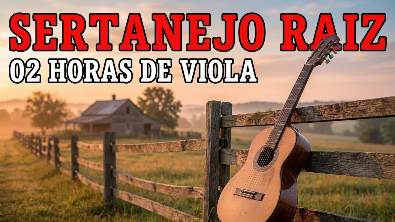 O SOM DA ROÇA - 02 HORAS DE MODÃO DE VIOLA -  Viola Caipira/Sertanejo Raiz