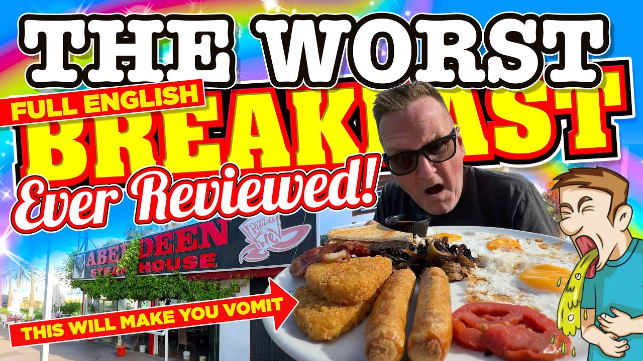 This has to be THE WORST FULL ENGLISH Breakfast EVER REVIEWED on YouTube!