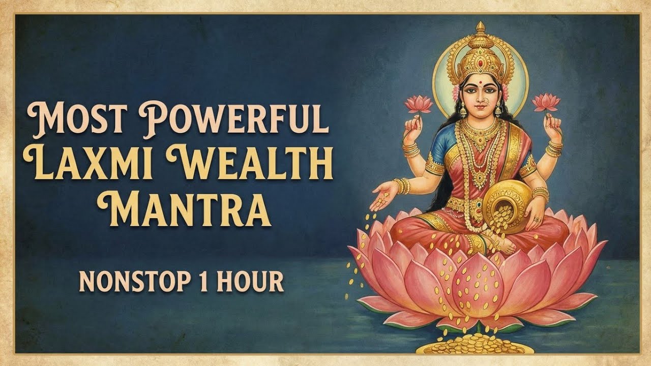 POWERFULL MAHALAXMI MahaMANTRA  | Nonstop 1 Hour  | Sing Shreeram Chandra 