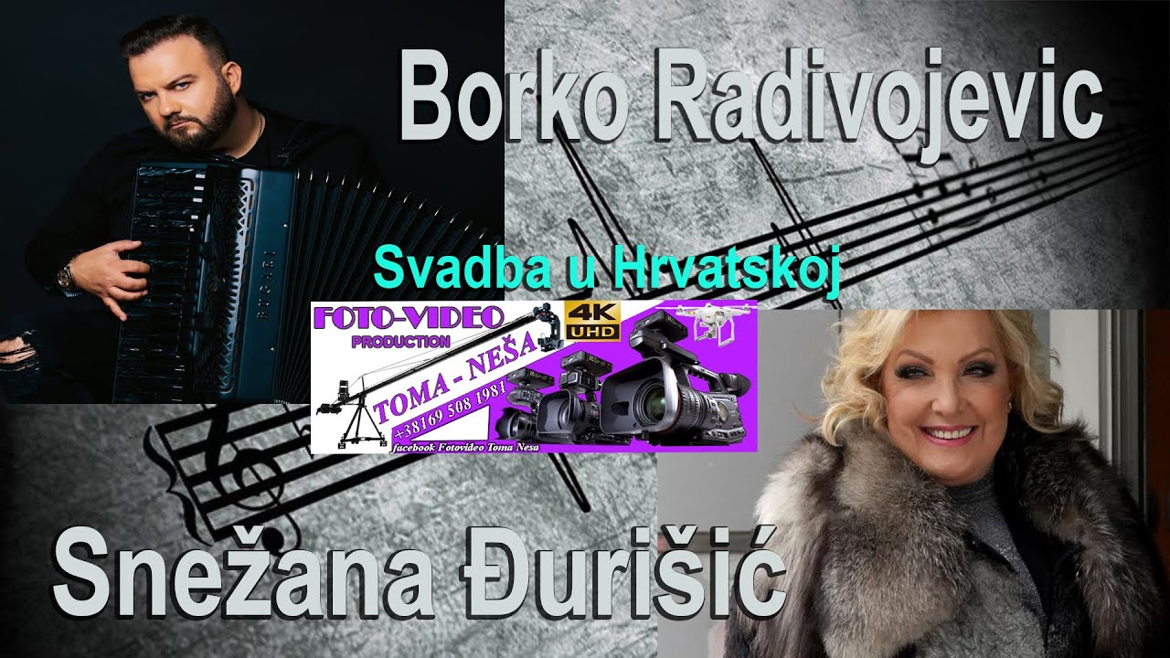 Snezana Djurisic i Borko Radivojevic / Svadba Hrvatska- studio Toma Nesa