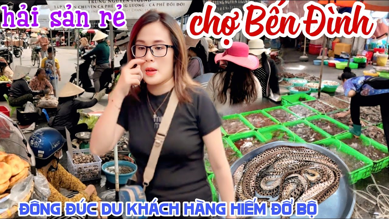 Hàng HIẾM ĐỘC LẠ Xuất Hiện CHỢ BẾN ĐÌNH, VŨNG TÀU Chợ Hải Sản GIÁ RẺ HÚT KHÁCH, Đồ Tươi Ngon | KPVL