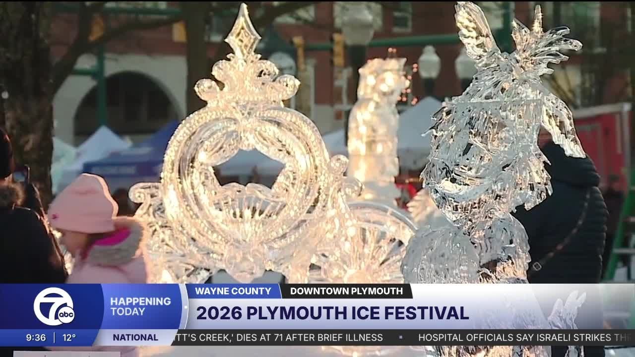 Live interviews: Jennifer Borowy with Michigan First Credit Union at the 2026 Plymouth Ice Festival