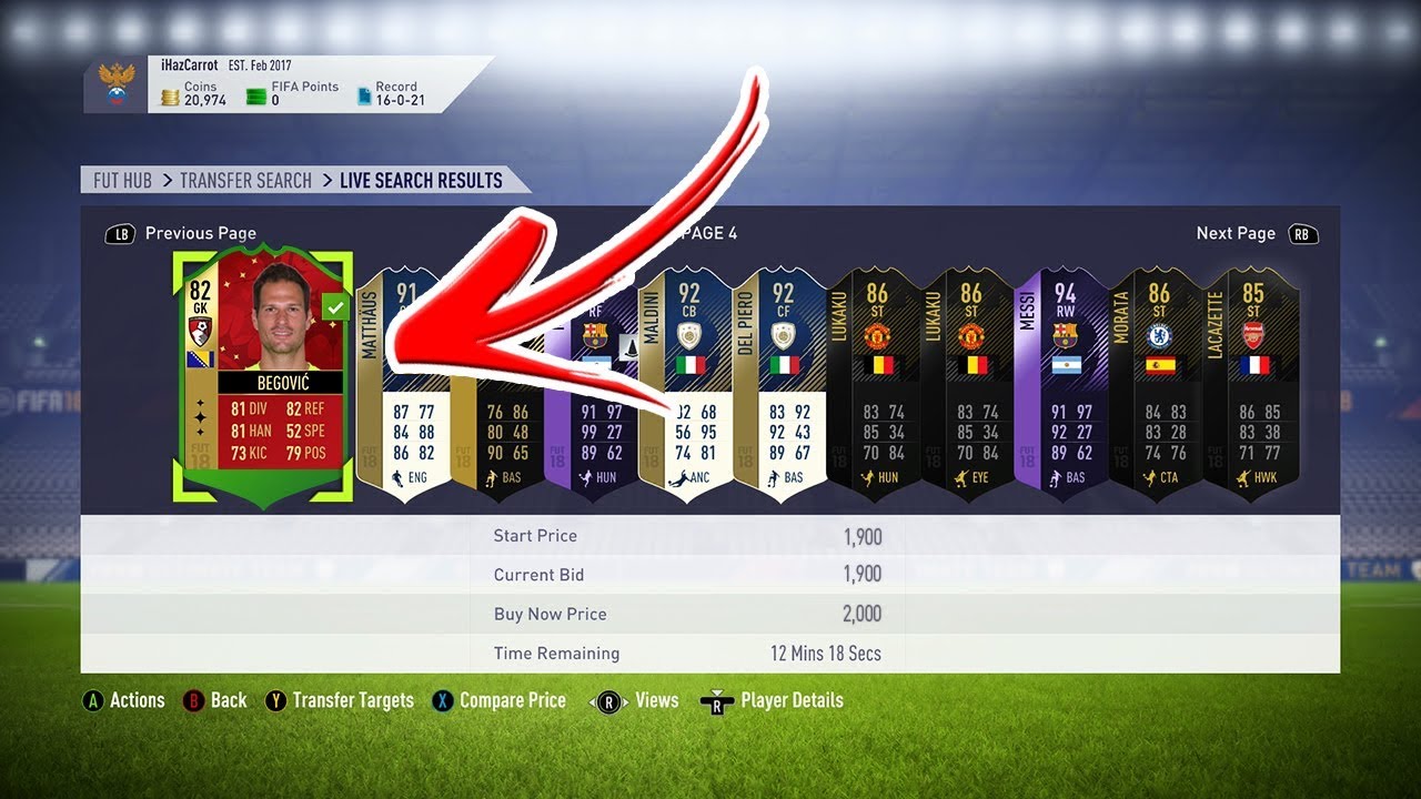 FIFA 18 MAKE 50,000 COINS PROFIT IN 5 MINUTES!