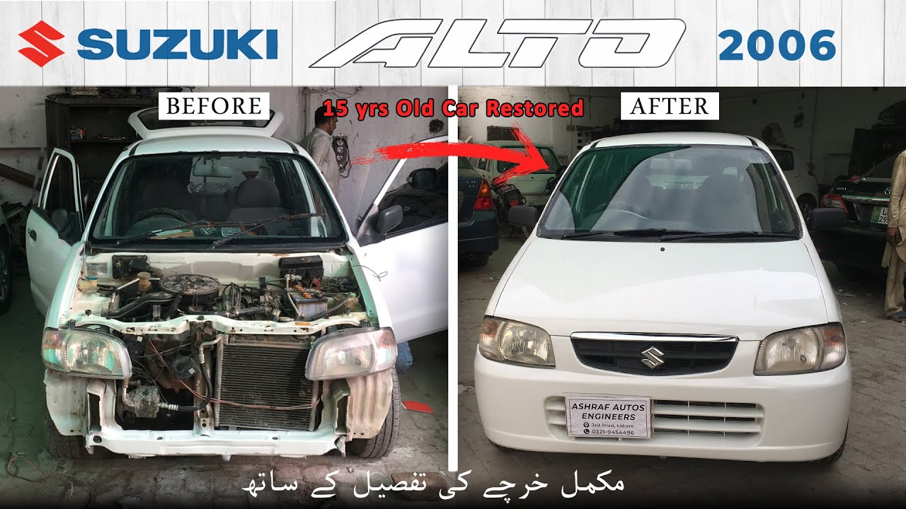 Suzuki Alto 2006 Restoration | 15 years old car restored