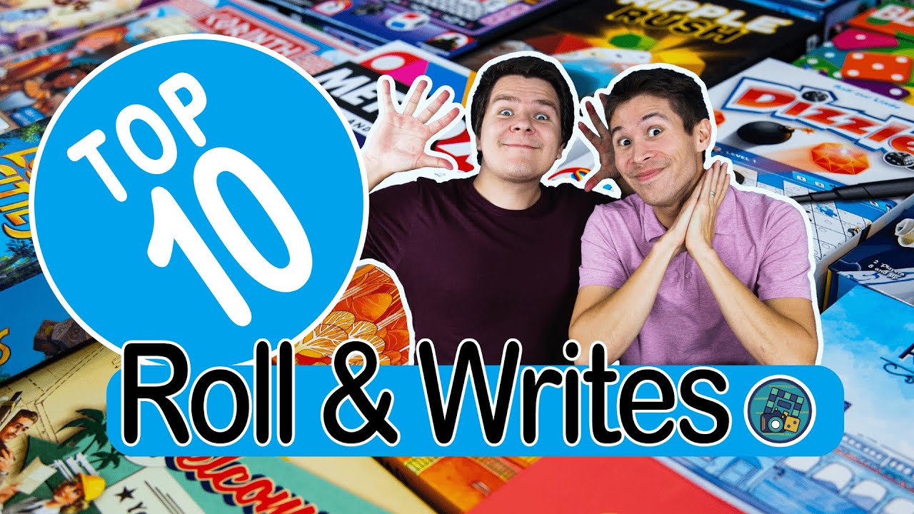 Top 10 Roll & Write Board Games