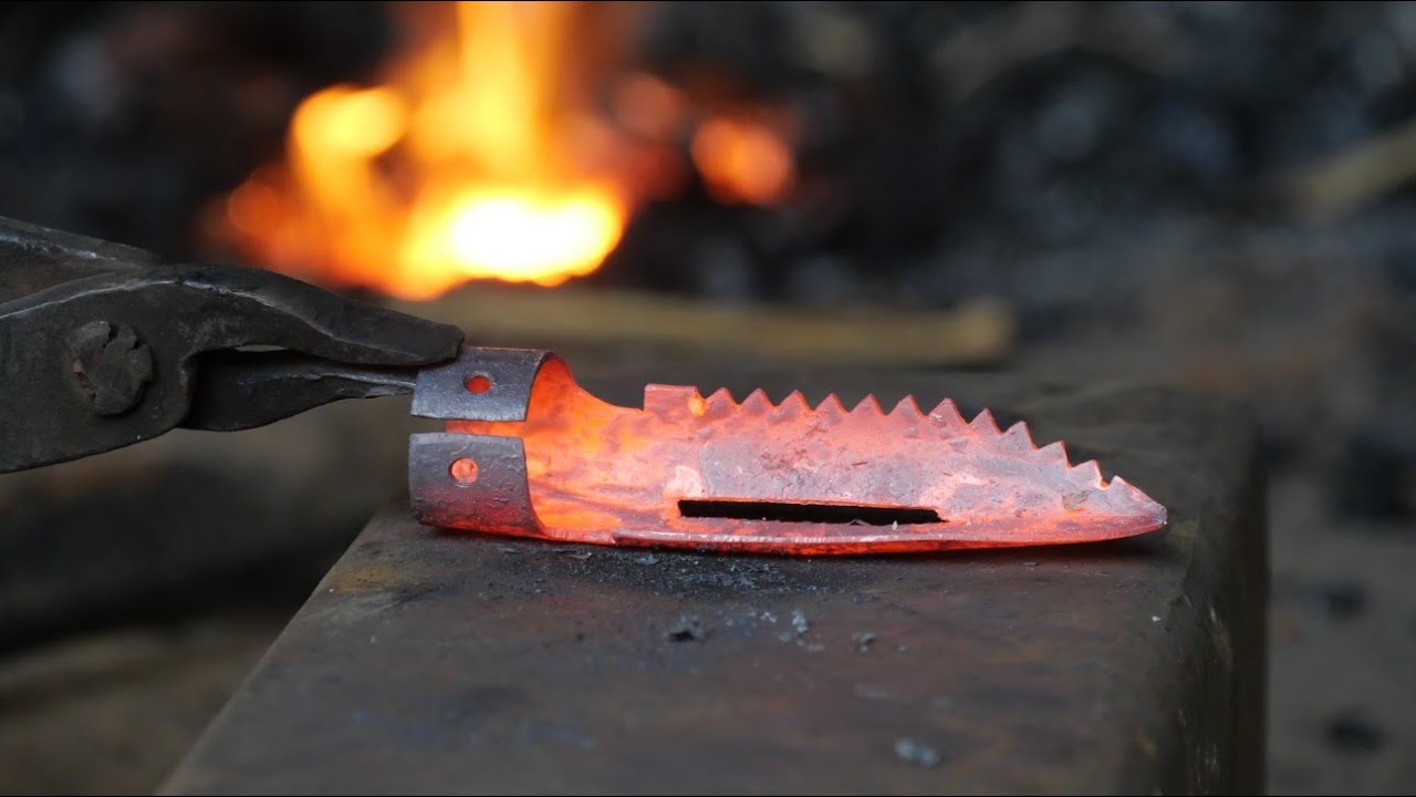 Blacksmith | how to make fruit n vagitable  peeler chhilni.