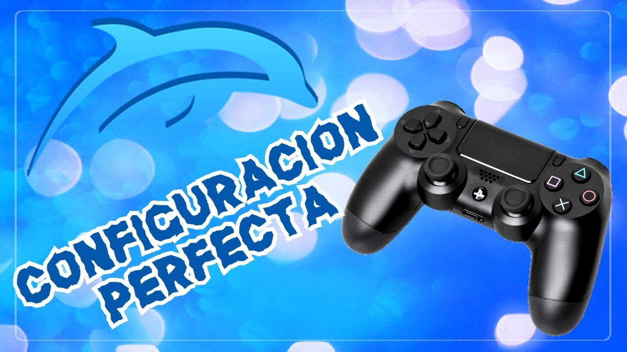 ¡CONFIGURACIÓN COMPLETA! DEL CONTROL DE PS4 EN EL EMULADOR DOLPHIN (SOLO PARA WII)