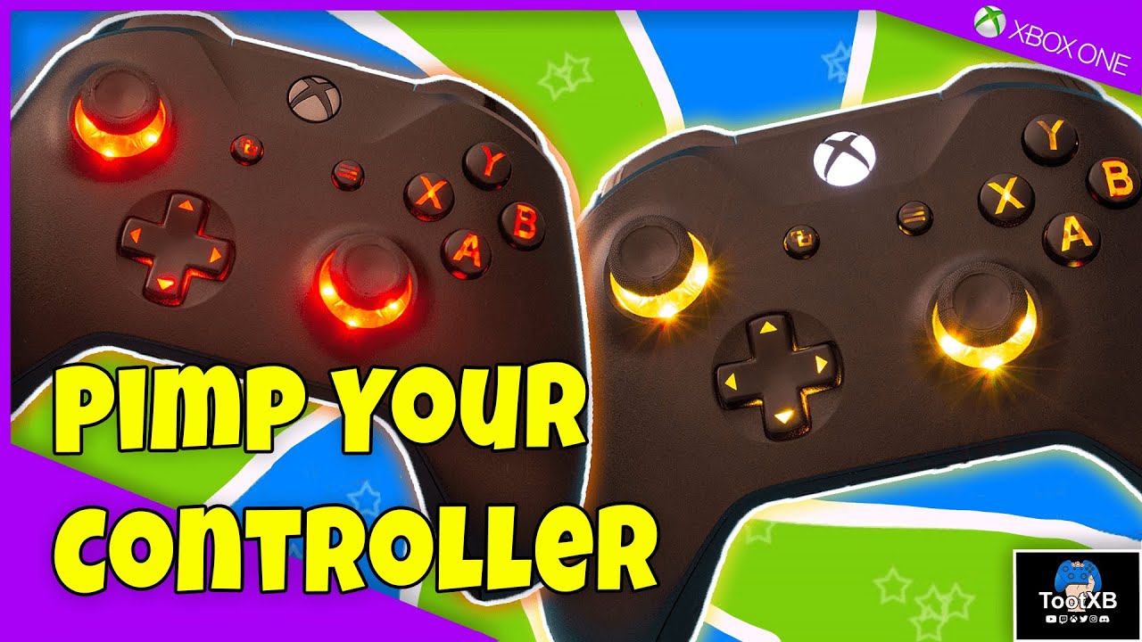 eXtremeRate XBOX Controller Lights Swap | LED Kit Review & How To (TootXB)