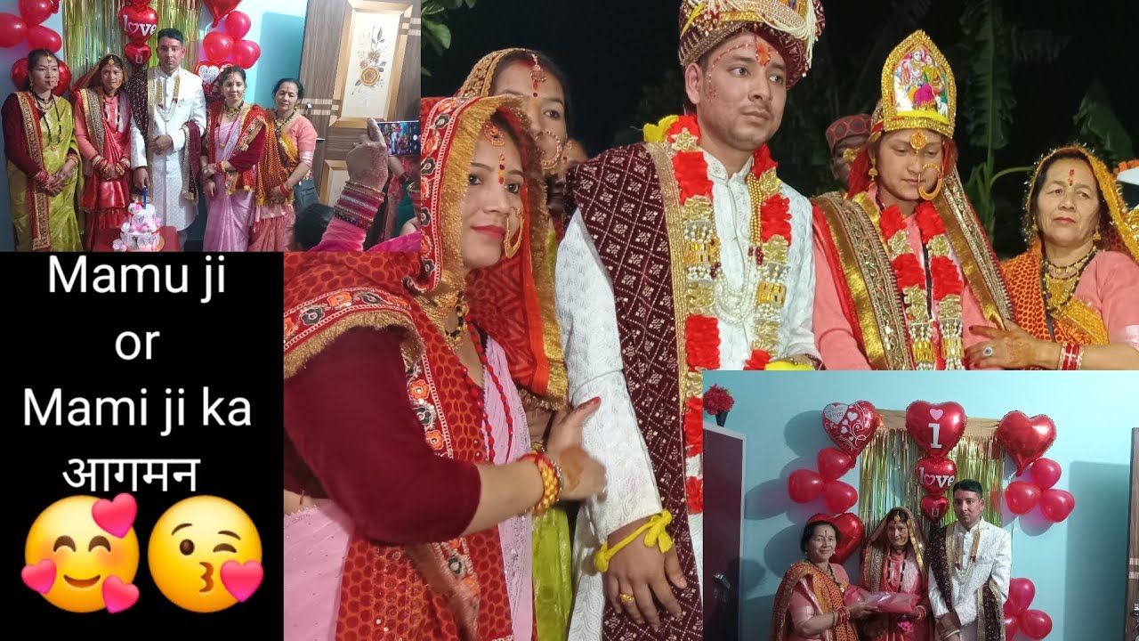 #aaj hamm gye mohit mamu ki sadhi mai...🥰#bhaut maja aaya...😁😅🤗