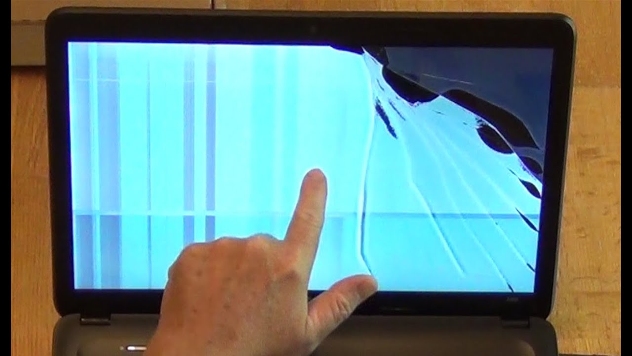 How to replace a broken display HP Model 2000 laptop
