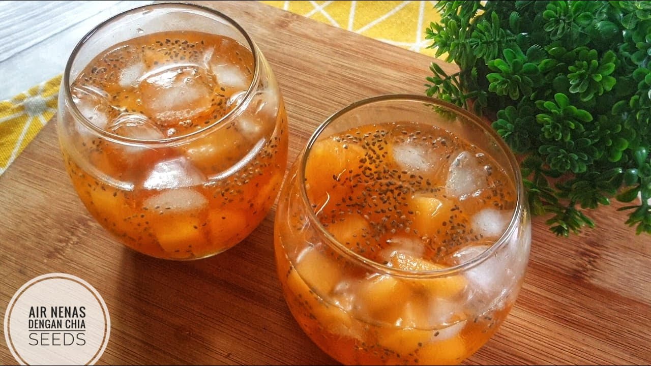 Ramadhan Day 17 : Air Nenas Dengan Biji Chia