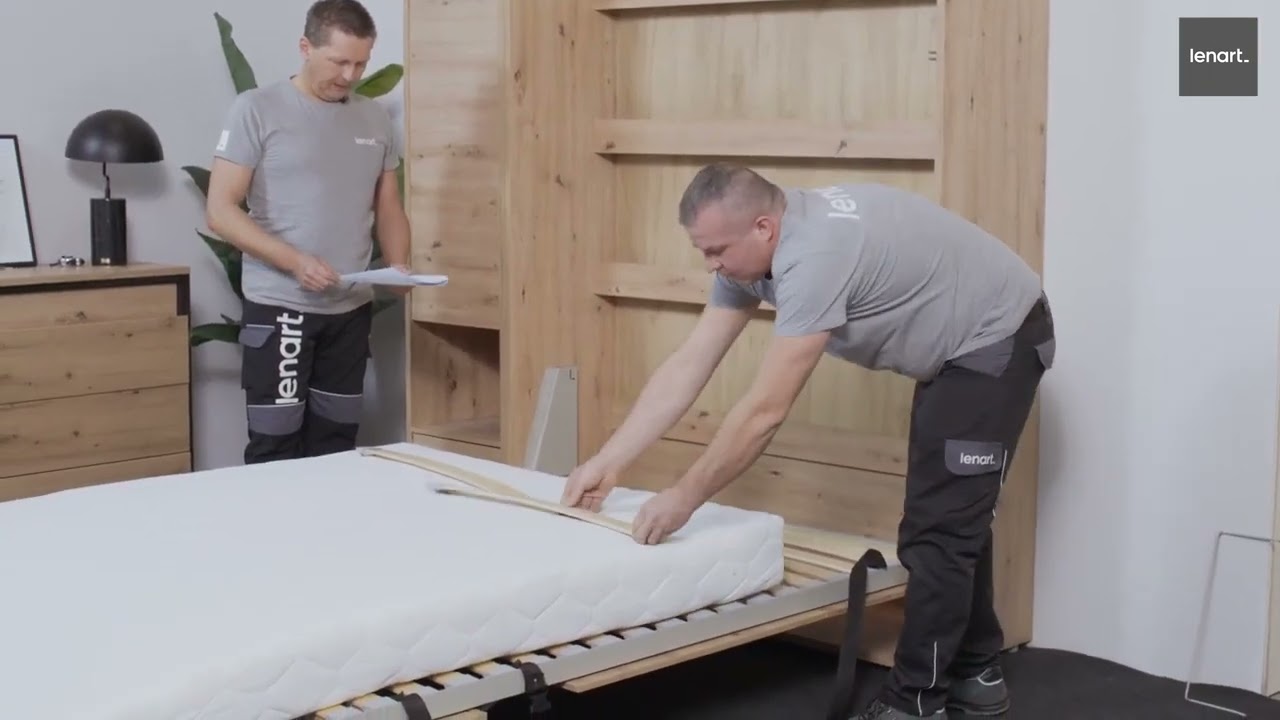 Instrukcja montażu zagłówka do półkotapczanu Bed Concept