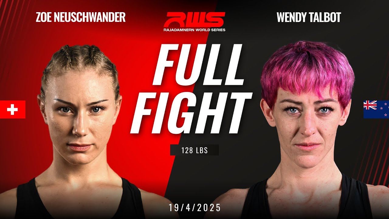 Full Fight l Zoe Neuschwander vs. Wendy Talbot l โซอี้ นอยชวานเดอร์ vs. เวนดี้ ทัลบอท l RWS