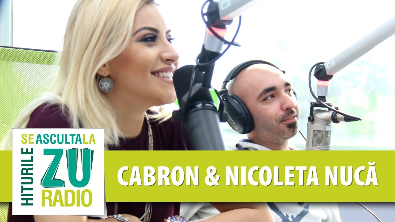 Cabron si Nicoleta Nuca - Nu pot sa mai suport (Live la Radio ZU)