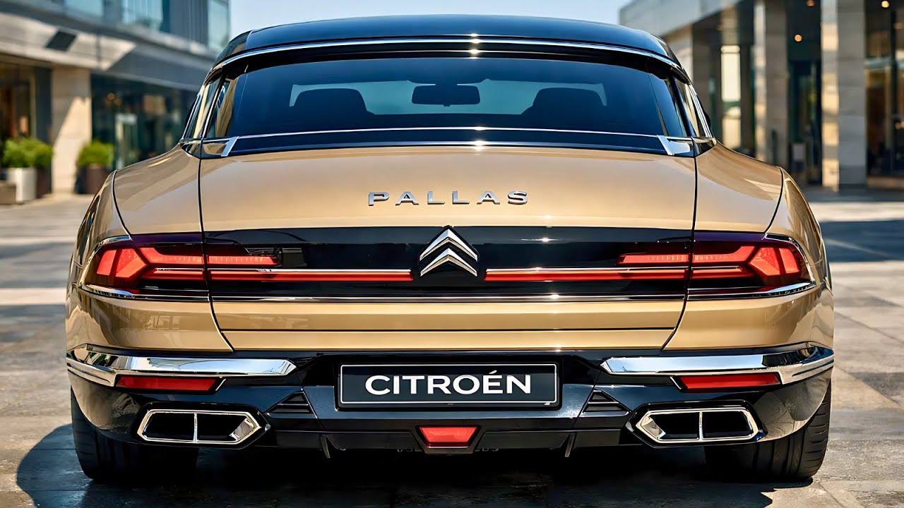 Citroën Pallas 2026 года возвращается... и поразит вас до глубины души!