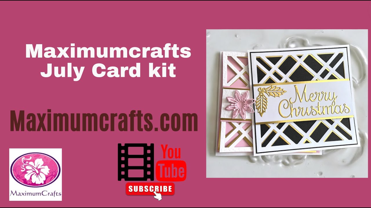 Maximumcrafts July Card kit