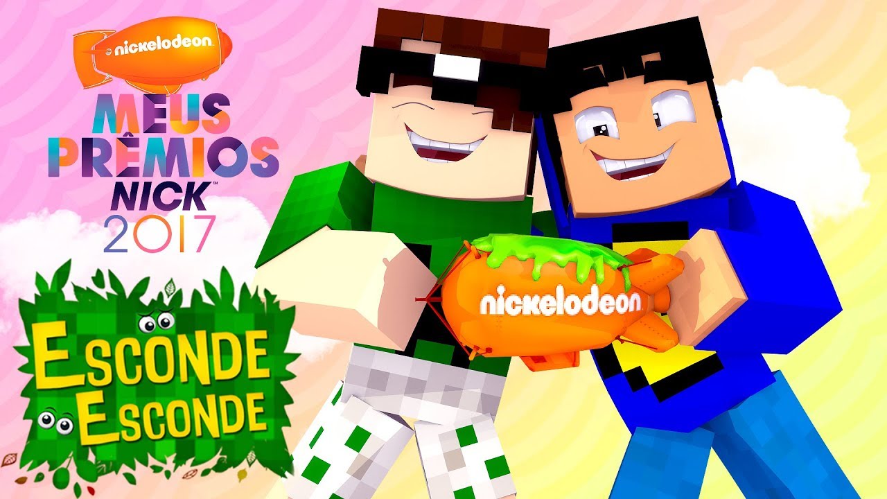 Minecraft: MEUS PRÊMIOS NICK! (Esconde-Esconde)