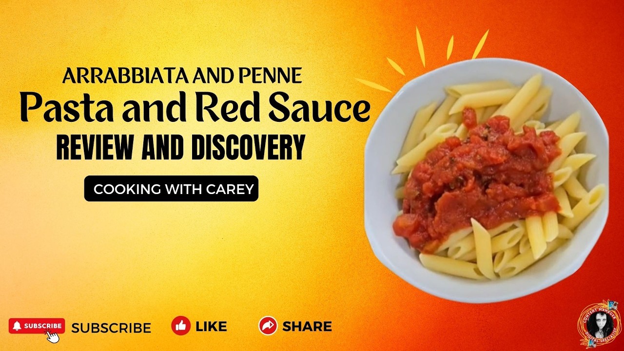 Trying different jarred Arrabiata pasta sauces and penne pastas -  DeCecco & Michaels of Brooklyn