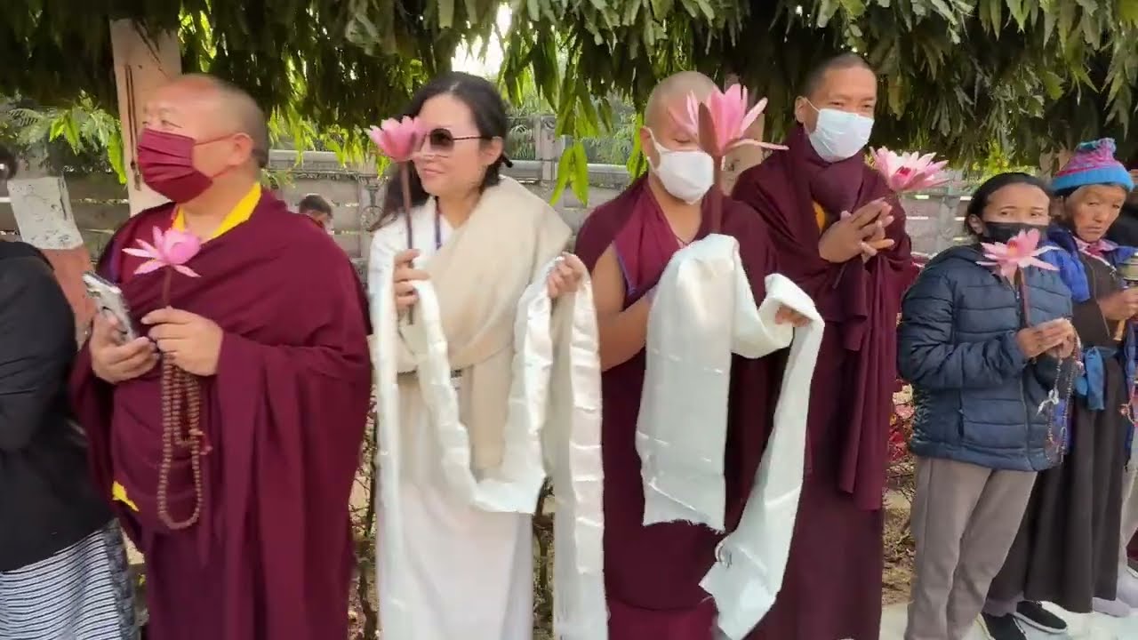 Kangyur Procession, 39th Kagyu Monlam, 2025 at Bodhgaya#kangyur#monlam#bodhgaya