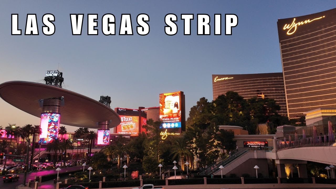 Sunset Summer Walks On The Las Vegas Strip Wynn Resort, Venetian, Sphere Views & More