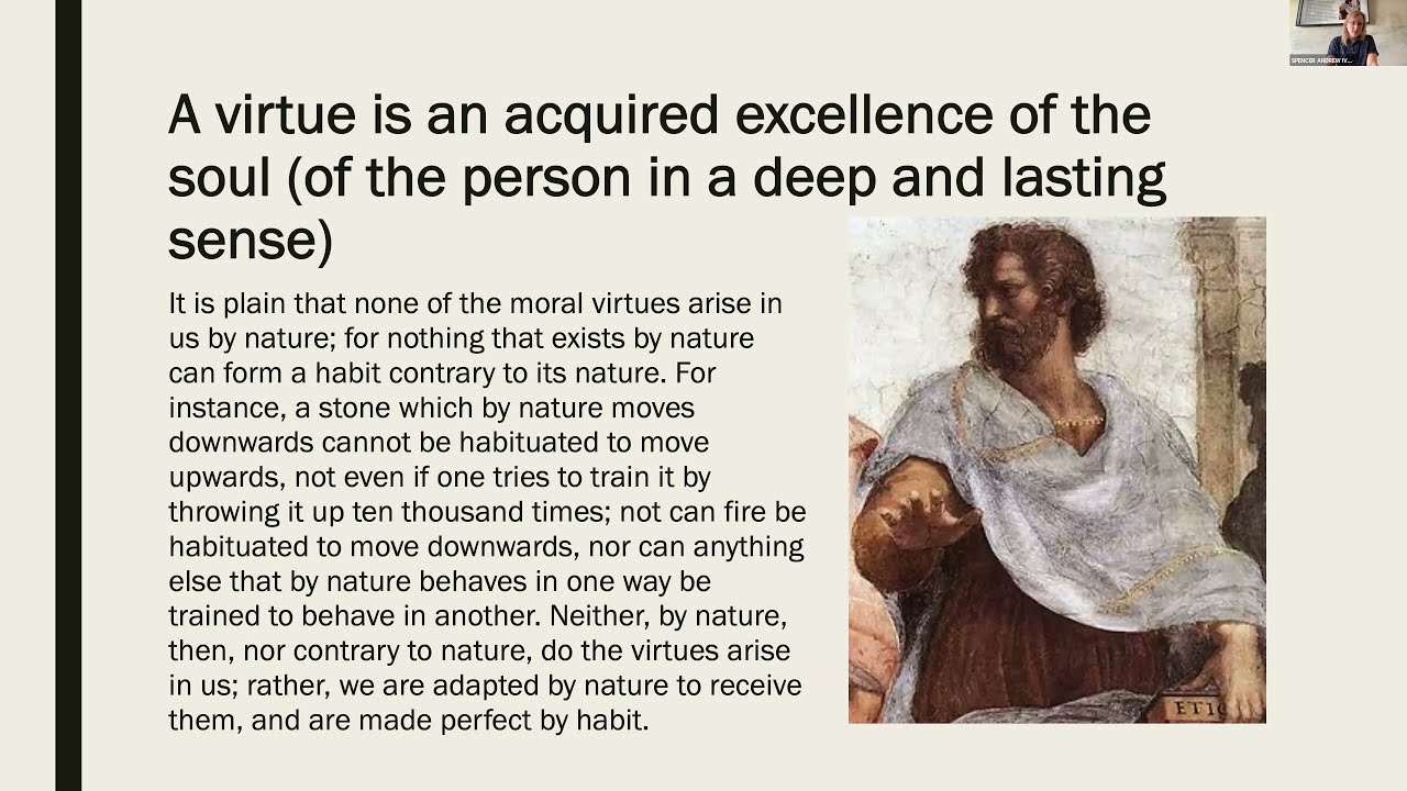 Aristotle's Nicomachean Ethics Lecture