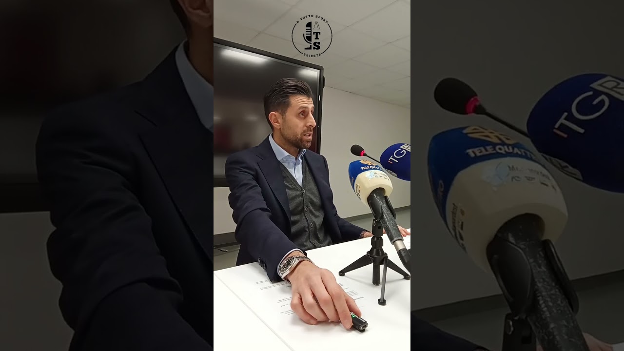CONFERENZA STAMPA TRIESTINA - PRESENTAZIONE MISTER MARINO