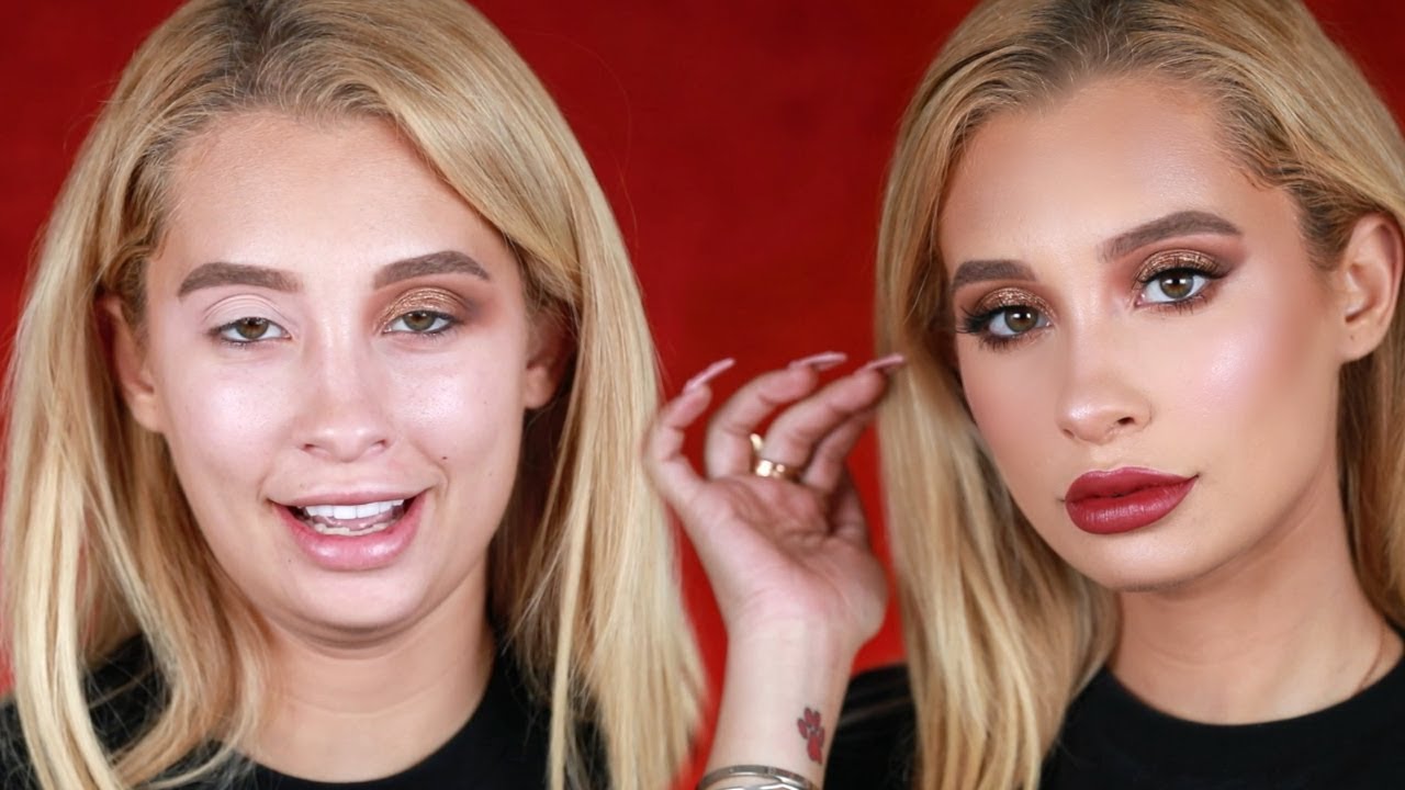 Thanksgiving Makeup Tutorial... to wear to your living room couch