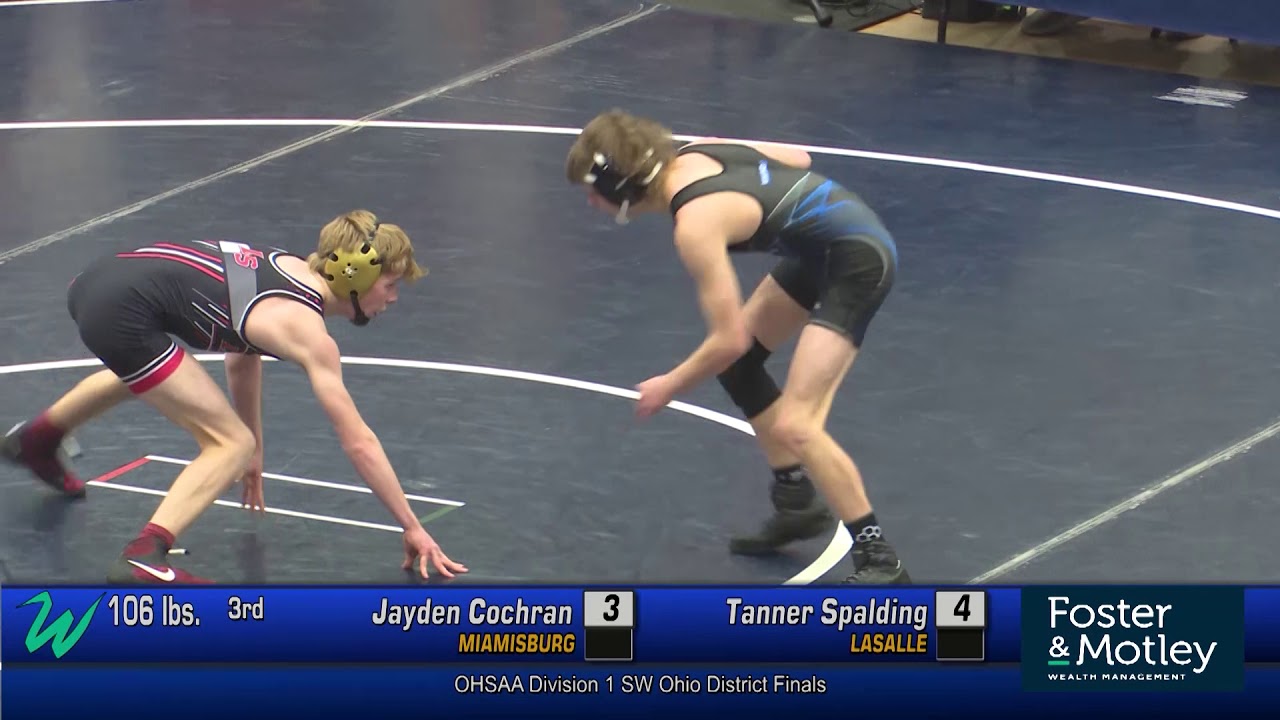 OHSAA District Wrestling Finals - 2021