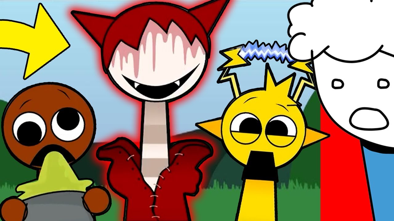 Everyone is AFRAID OF MROONA & WYURM (Incredibox Sprunki)