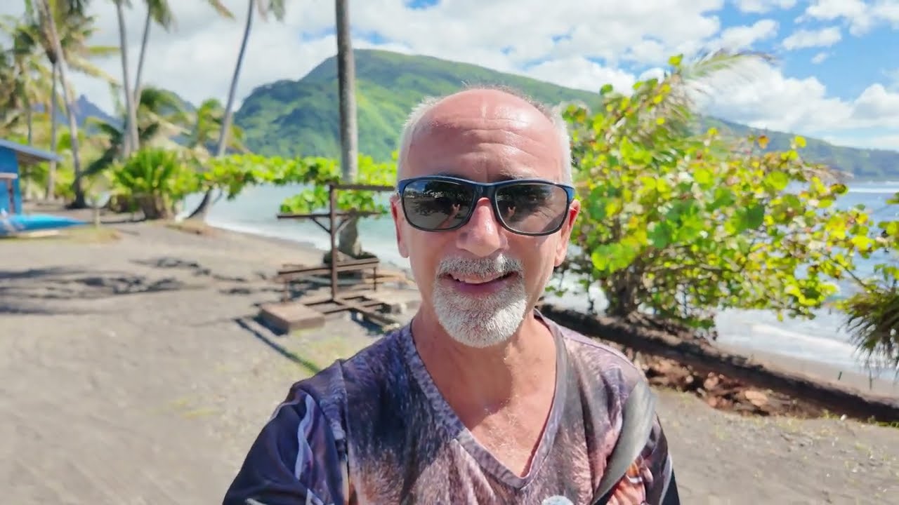 La plage de Tautira, défi 30 jours, 30 vidéos, 30 lieux : Jour 27.