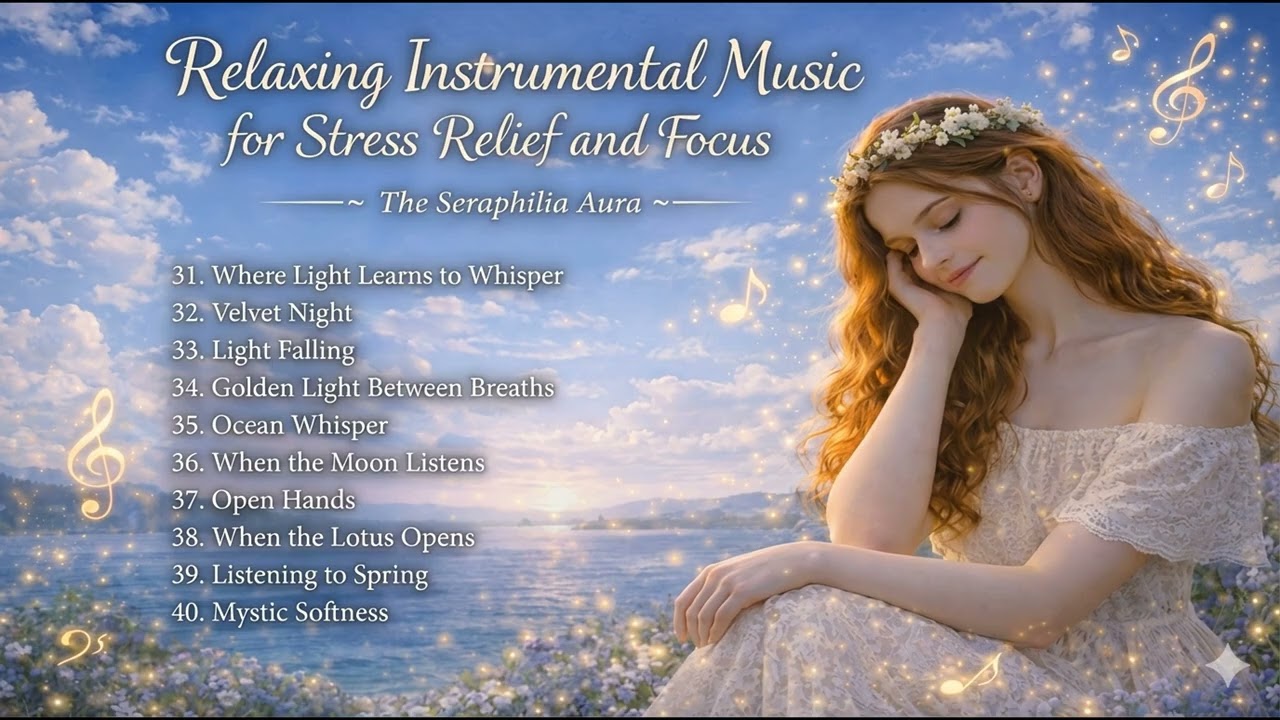 Where Light Learns to Whisper | Relaxing Instrumental Music for Stress Relief and Focus | 30+ min