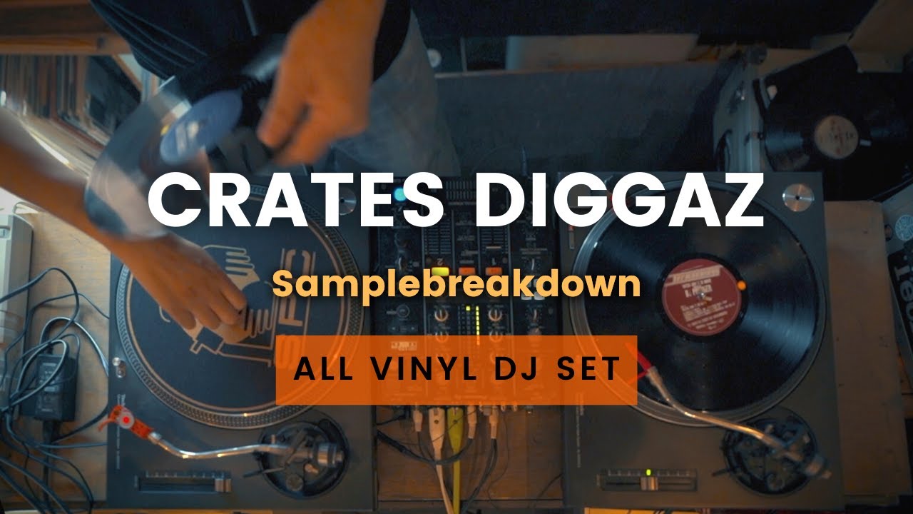 FULL VINYL | CRATES DIGGAZ set | 90's 00's Hiphop | DJ SEIJI (S.P.C)