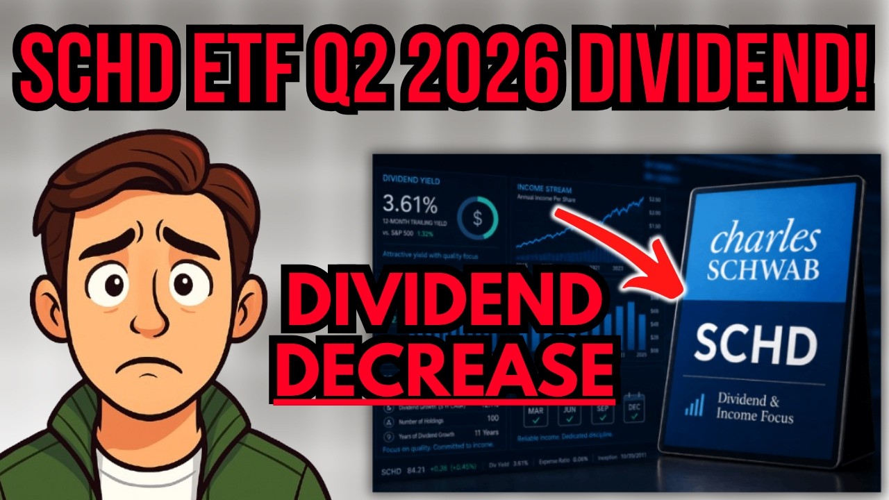 ETF SCHD: КАТАСТРОФА с дивидендами за 2 квартал 2026 года! Дивиденды SCHD УПАЛИ!