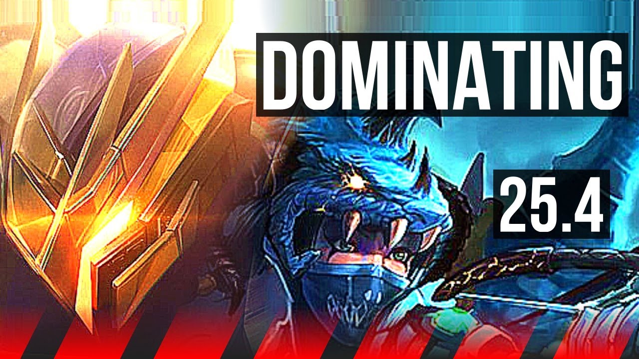 GAREN vs VAYNE (TOP) | 11/2/6, Dominating | KR Challenger | 25.4