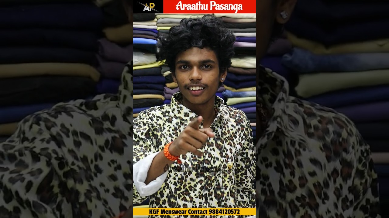 Kgf menswear pongal offer 🤩 Araathu Pasanga #menswear #kgf #pongal