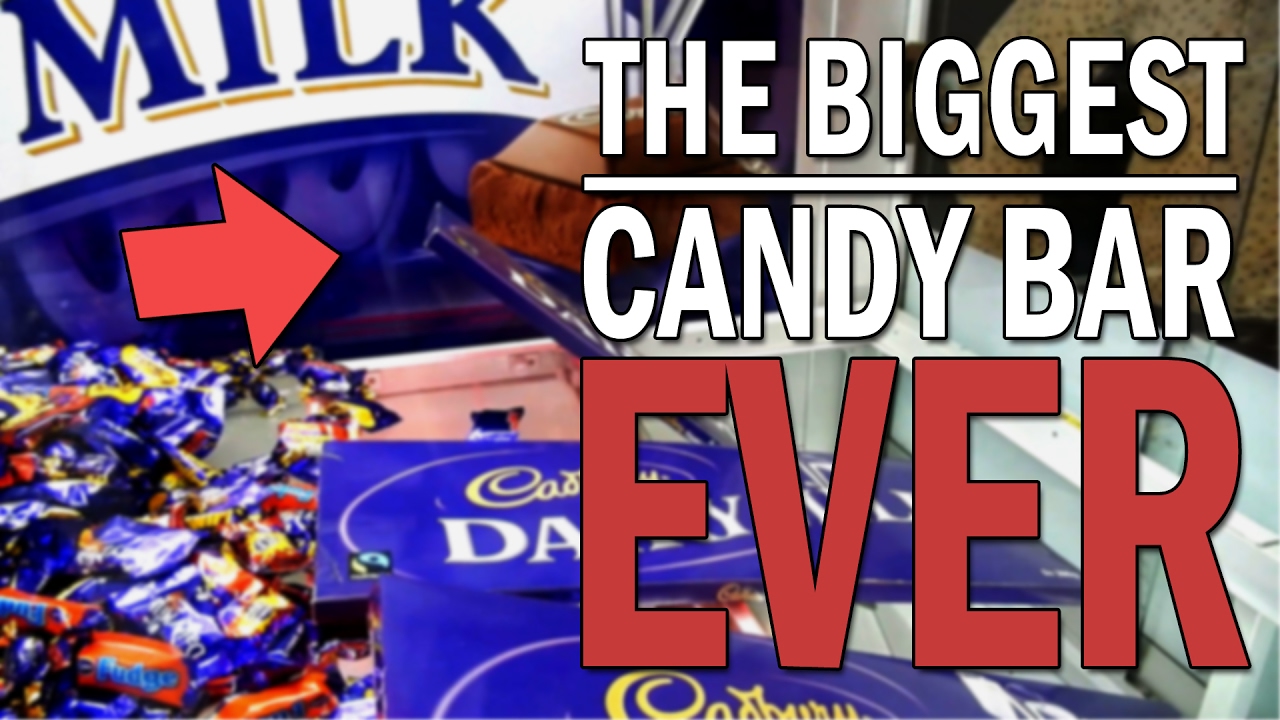 I WON THE BIGGEST CANDY CHOCOLATE  BAR EVER! | Arcade Wins