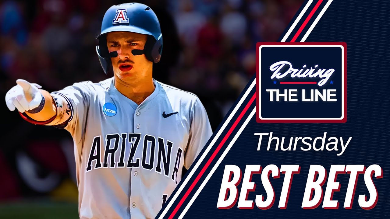 Thursday's College Baseball Picks + College Basketball BEST BETS! | Driving The Line