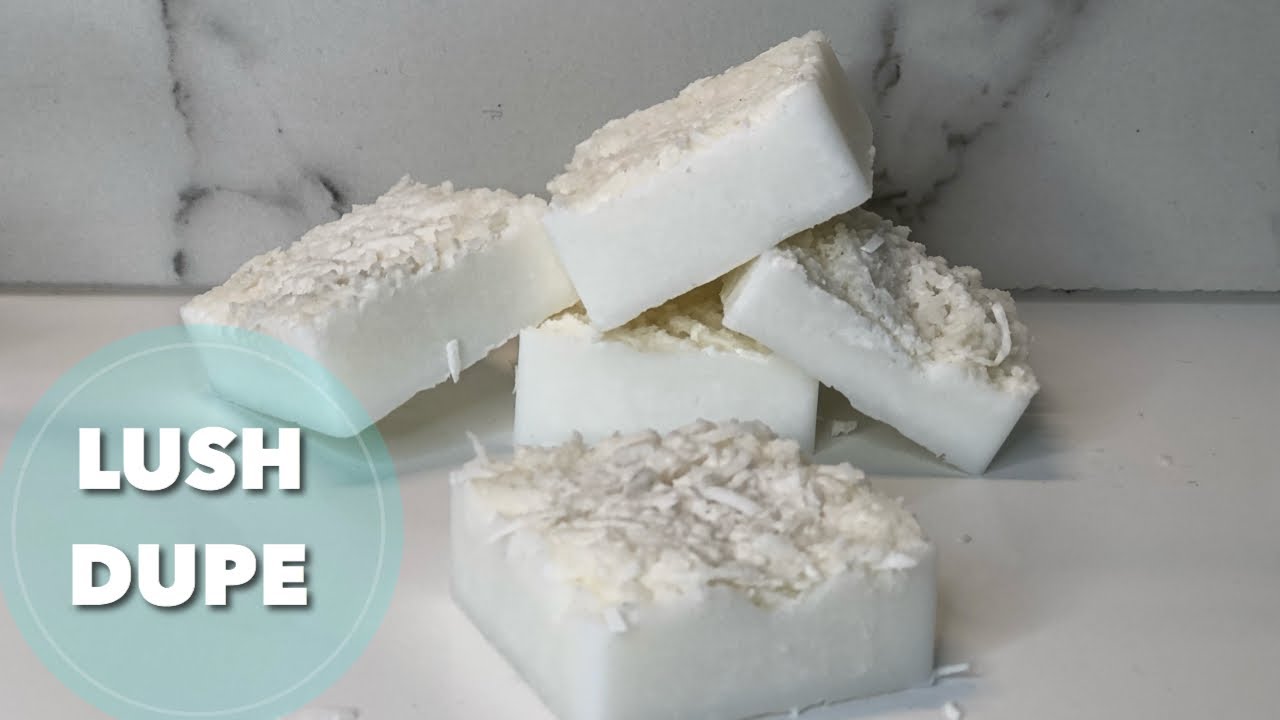 Coconut Lotion Bars - DIY LUSH Coco Loco Bars